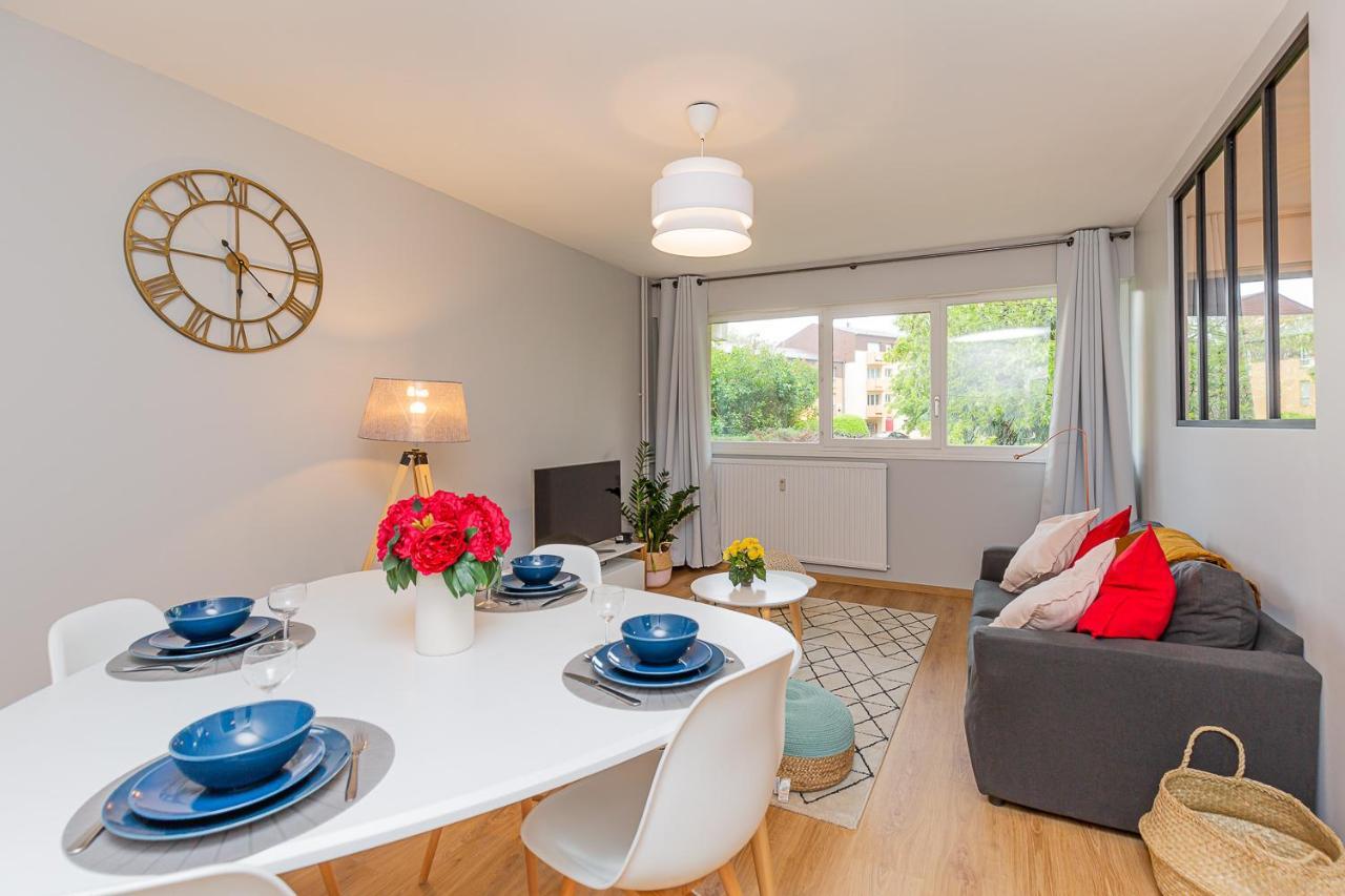 Le Petit Barclay - Appartement Prive De 45 M2 - 2 A 4 Personnes - Parking Gratuit Metz Eksteriør bilde