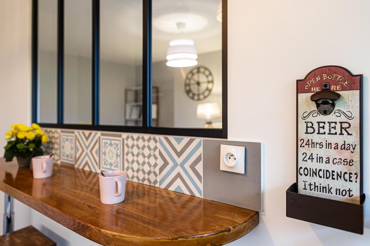 Le Petit Barclay - Appartement Prive De 45 M2 - 2 A 4 Personnes - Parking Gratuit Metz Eksteriør bilde